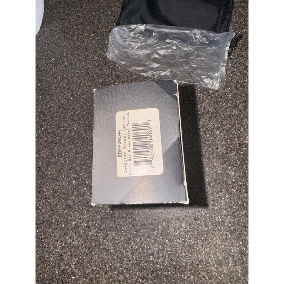 Bobster Defector Sunglasses Black w Smoked Lenses Street Series RX EDEF001AR New - Picture 4 of 5